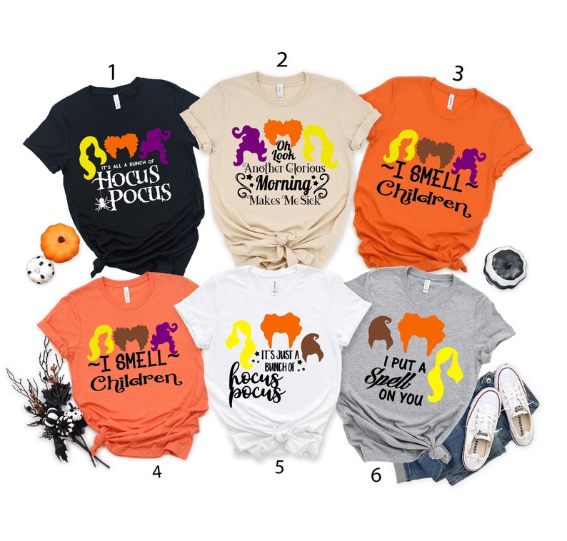 Hocus Pocus Shirt, Sanderson Sisters Shirt, It's Just A Bunch Of Hocus Pocus , Halloween Shirt, Disney Halloween Shirt,Halloween Party Shirt