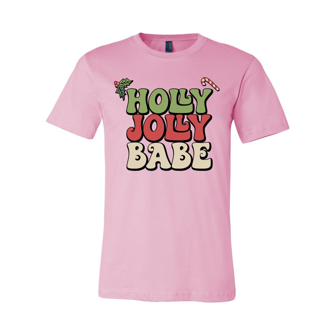 Holly Jolly Babe Shirt, Cute Christmas Shirt, Christmas Shirt, Xmas Tshirt, Santa Vibes, Iprintasty Christmas, Holiday Apparel