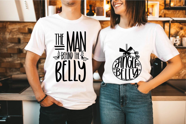 Pregnancy Funny Couple T-shirts Pregnancy Announcement Funny Maternity  T-shirts