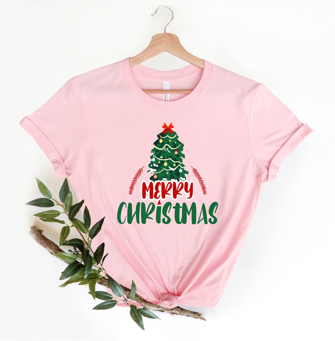 Ladies Merry Christmas Shirt, Women Holiday Shirt, Women Christmas Shirt, Cute Christmas Shirt, Cute Christmas Tree Shirt, Lady Christmas