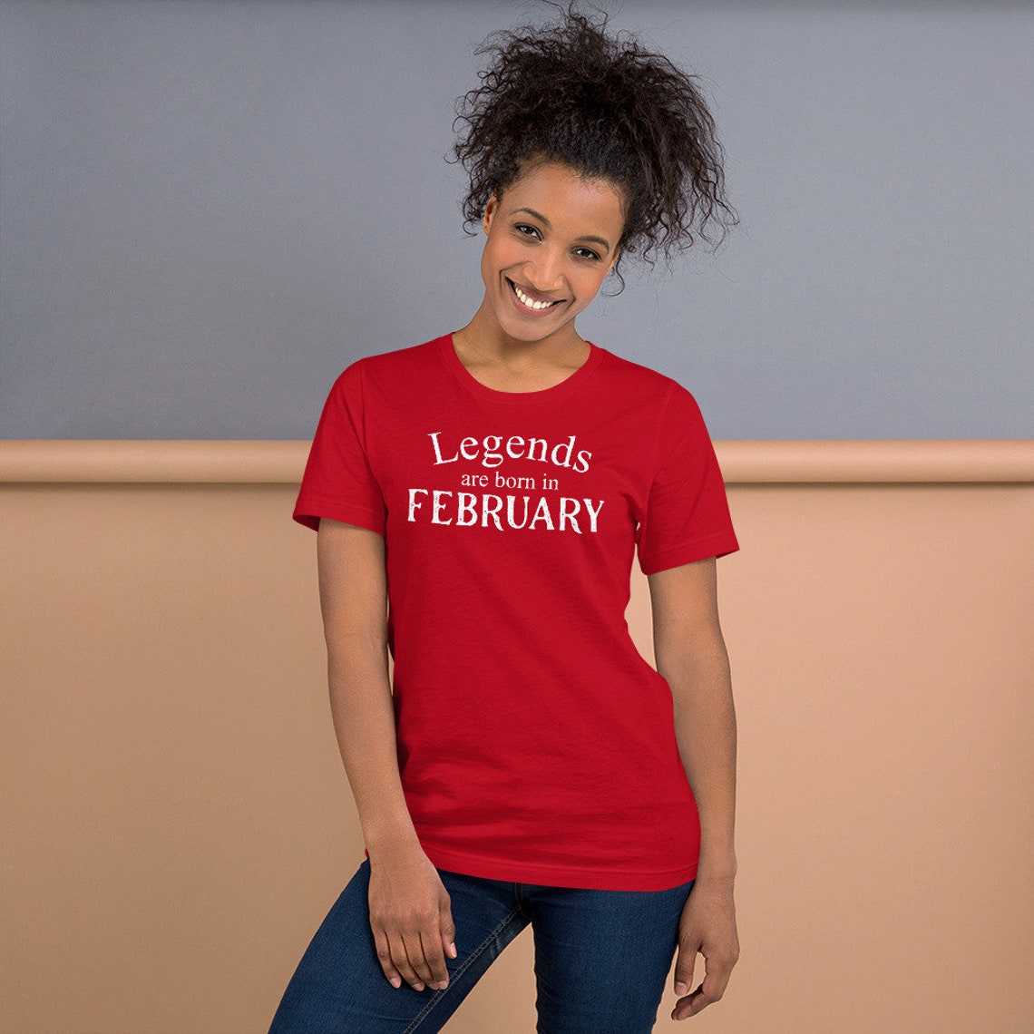 Legends Are Born In February Tshirt, February Shirt