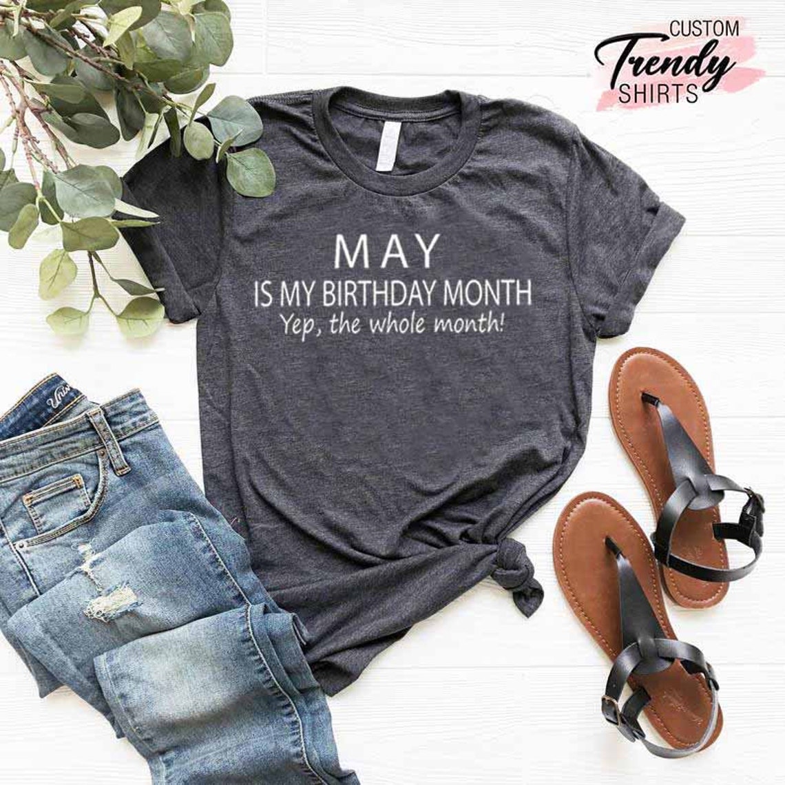 May Birthday Gift, Birthday Month Shirt, Gift For May Women