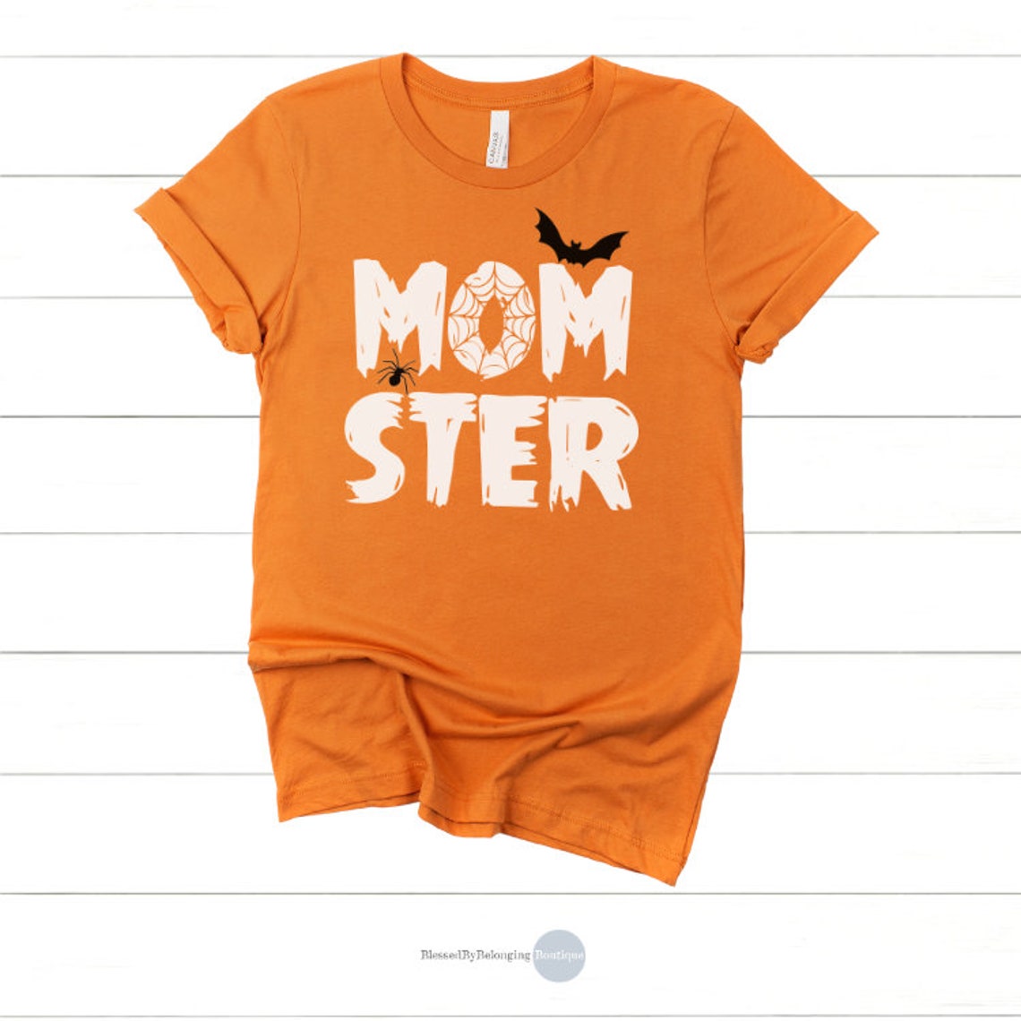 Momster Halloween T-Shirt - MOM Ster Halloween Shirt- Women's Halloween Shirt- Mom Halloween Shirt- Funny Halloween Shirt Women- Fall Shirt