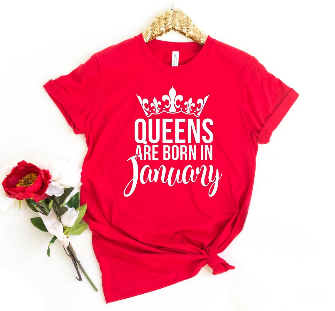 Queens Are Born in January Capricorn Birthday Gift