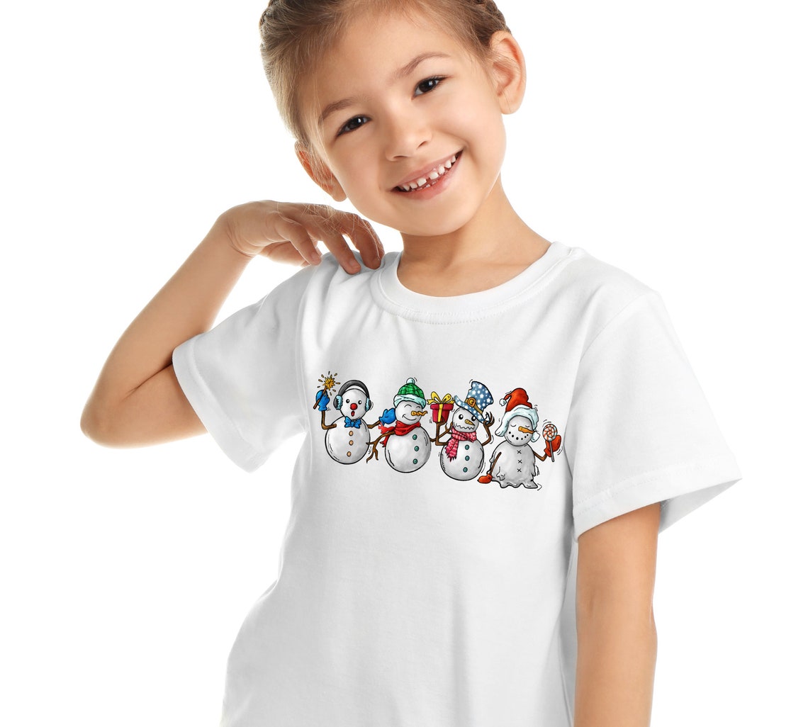 Snowman Shirt, Kids Shirt, Christmas Shirt, Gift For Kids, Cute Christmas Shirt, Funny Christmas, Christmas, Christmas Gift, Family Shirts