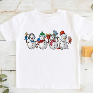 Snowman Shirt, Kids Shirt, Christmas Shirt, Gift For Kids, Cute Chris (1)