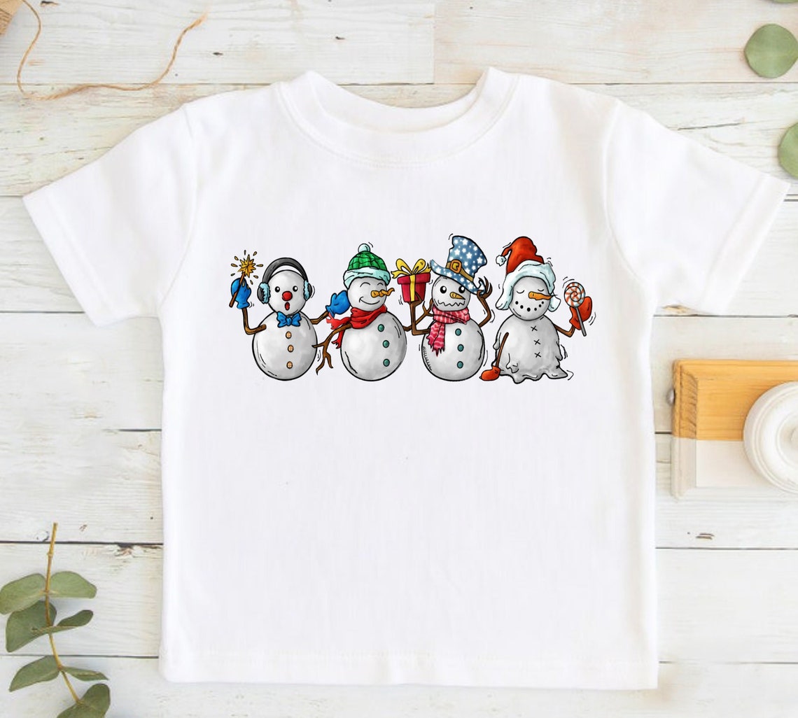 Snowman Shirt, Kids Shirt, Christmas Shirt, Gift For Kids, Cute Christmas Shirt, Funny Christmas, Christmas, Christmas Gift, Family Shirts