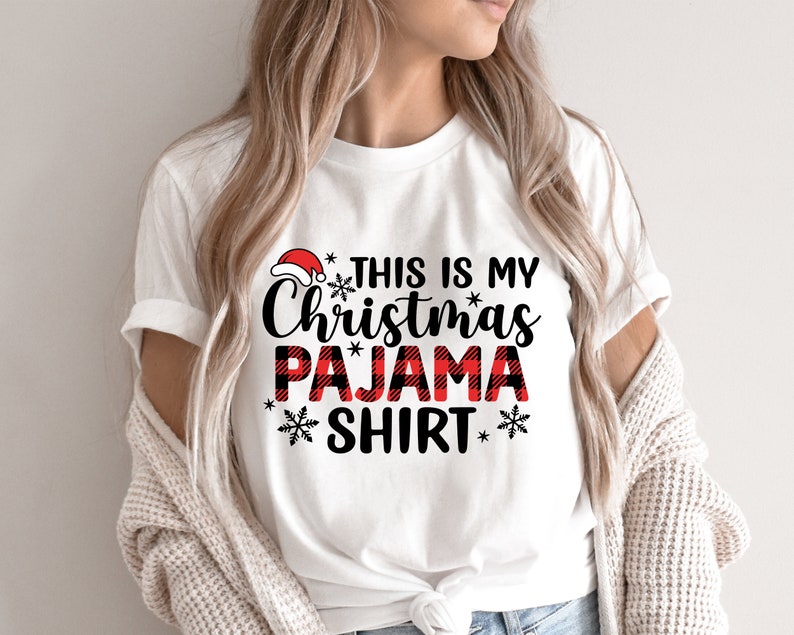 This is my Christmas Pajama shirt, Christmas Holiday Shirt