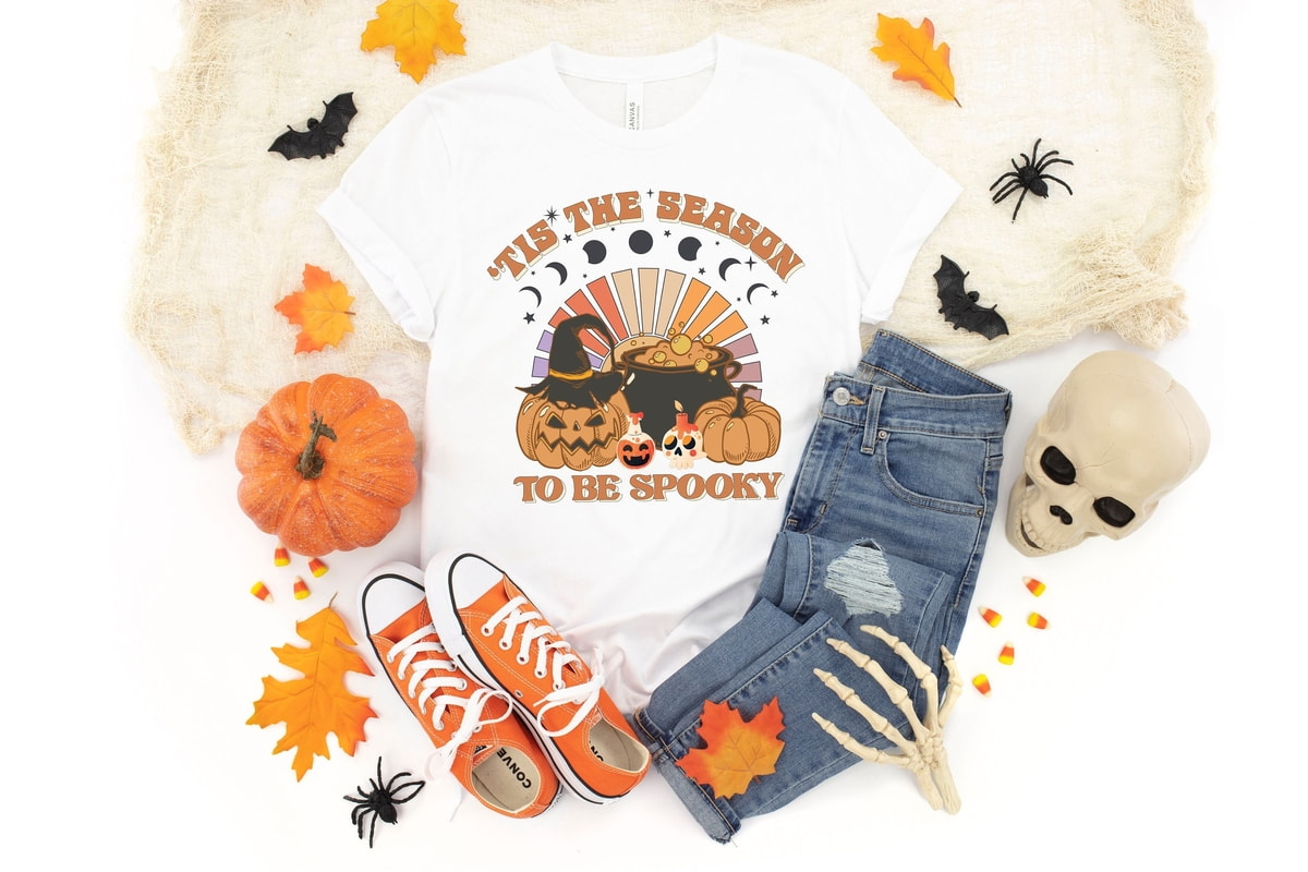 Tis The Season To Be Spooky Shirt T-shirt, Spooky Shirt, Halloween Shirt, Halloween Party Shirt, Funny Halloween Tee, Gift For Halloween
