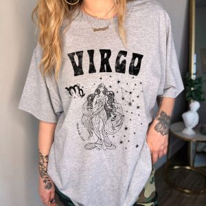 Virgo70s Inspired T-shirt Astrology Tee Retro Inspired