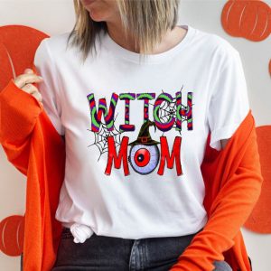 MOM Ster Franterd Halloween Shirts for Women Letter Blouse Casual Loose T-Shirt Funny Graphic Tee Tops 