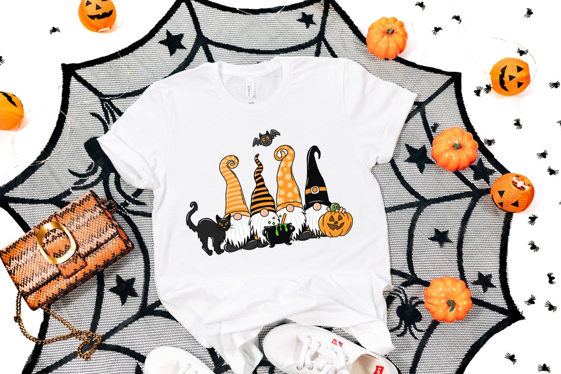 Halloween Gnomes Shirt, Halloween Shirt, Halloween Gnomes T-Shirt, Halloween Funny Shirt, Halloween Gnome Tee, Halloween t-shirt