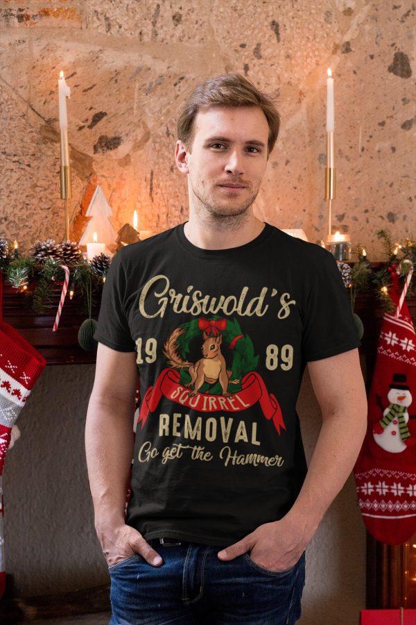 Griswold's Squirrel Removal Funny Tee Shirt National Lampoon's Christmas Vacation Retro Griswold Family Gift