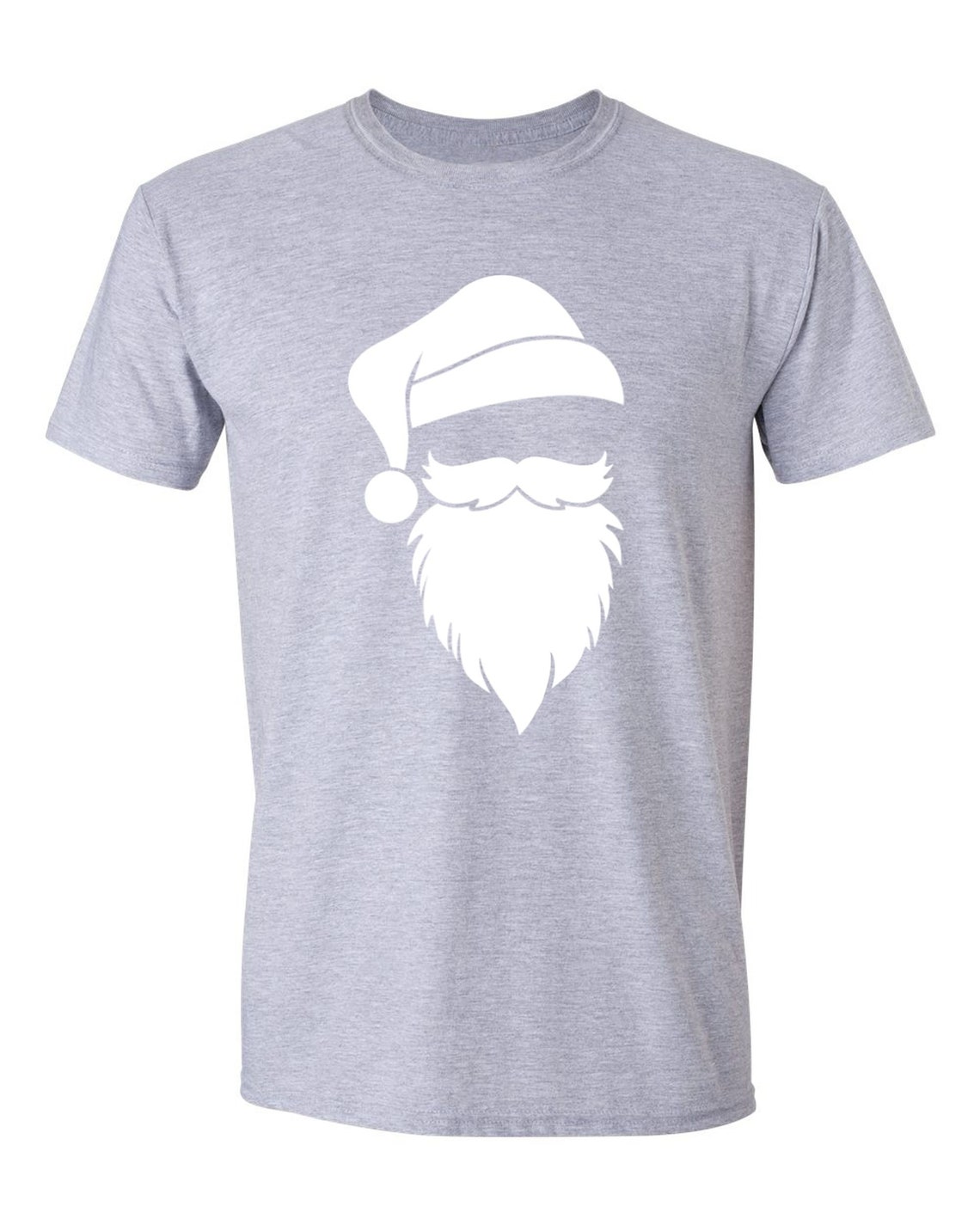 Santa Claus Face Christmas Men's T-Shirt