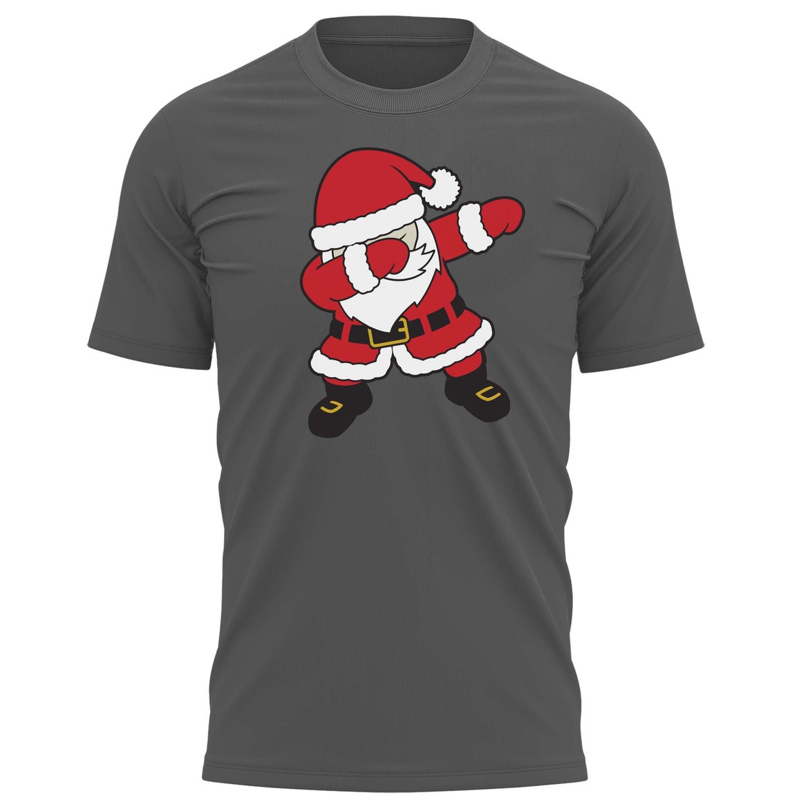 Dabbing Santa Christmas T-Shirt Fun Xmas Tee Shirt Gift Present