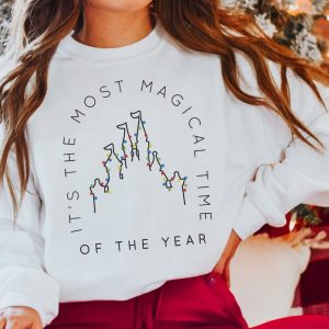 It’s The Most Magical Time Of The Year Disney Christmas Pullover Sweatshirt Disney Inspired Shirt