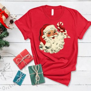 Christmas Santa Shirt, Retro Santa Shirt, Gift For Christmas, Retro Christmas Shirt, Christmas Shirt For Women, Gift For Women, Santa Shirt