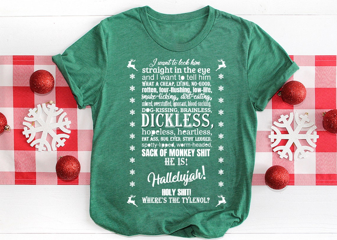 National Lampoons Christmas Vacation, Griswold Rant, Unisex T-Shirt SweatShirt