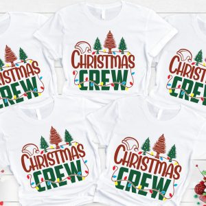 Christmas Crew Family Matching Shirts, Christmas Shirt, Christmas Tee, Christmas Family vacation tees.