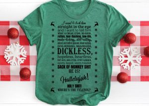 National Lampoons Christmas Vacation, Griswold Rant, Unisex T-Shirt SweatShirt stirtshirt