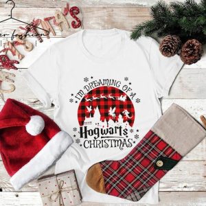 Christmas Hogwarts Shirt, Christmas Gift, Christmas T-shirt, Women's Christmas Tee, Men's Christmas Shirt, Christmas Holiday T-shirt