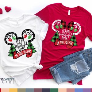 Mickey Minnie Christmas Shirt, Disney Mickey Ears Christmas Shirt, Couples Christmas Shirts, Christmas Family shirts, Disneyland Christmas