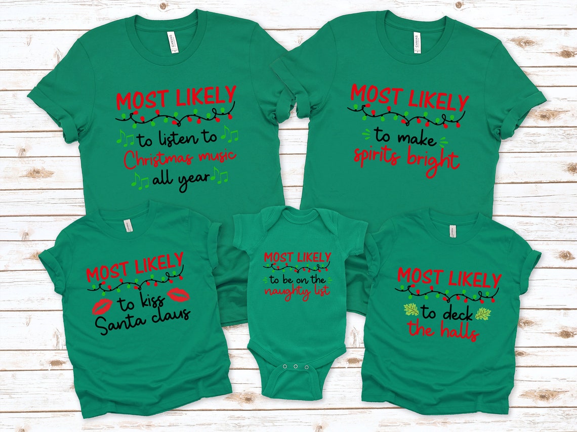 Most likely to christmas SVG, Most Likely to SVG, Funny Christmas SVG, Christmas shirts svg, Christmas tee, Funny Christmas shirt
