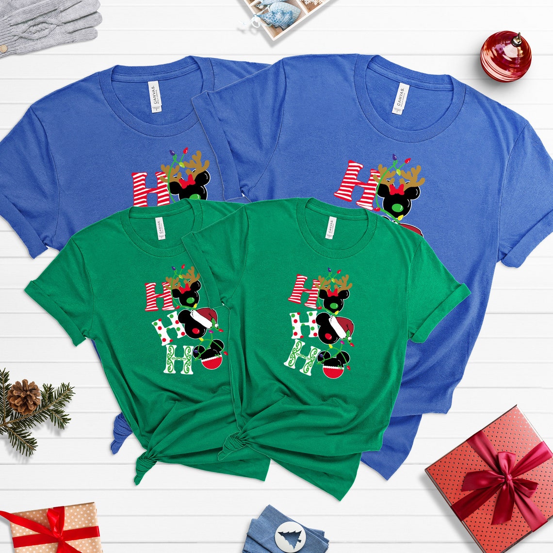Disney Christmas tees, HOHOHO shirts, Disney Christmas shirt, Christmas family shirts, Disney Christmas, Chrismtas shirt