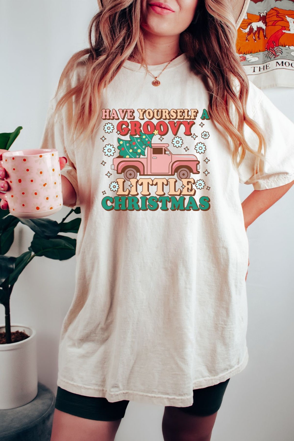 Have Yourdelf A Groovy Little Christmas Christmas Shirt, Vintage Santa shirt, Retro Santa Shirt, Christmas Shirt, Retro Boho Tee, vintage Holiday shirt