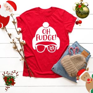 Funny Christmas Shirt, Oh Fudge Shirt, Christmas T Shirt, Christmas Vacation Shir