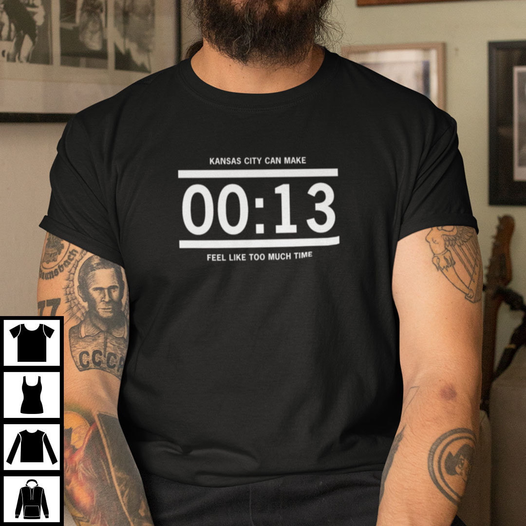 kansas city chiefs 13 seconds shirt