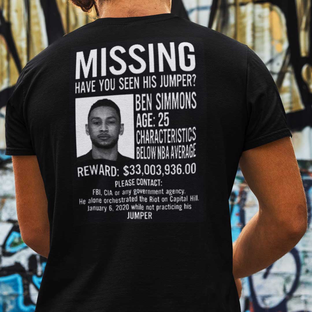 Ben Simmons Missing Shirt - StirTshirt