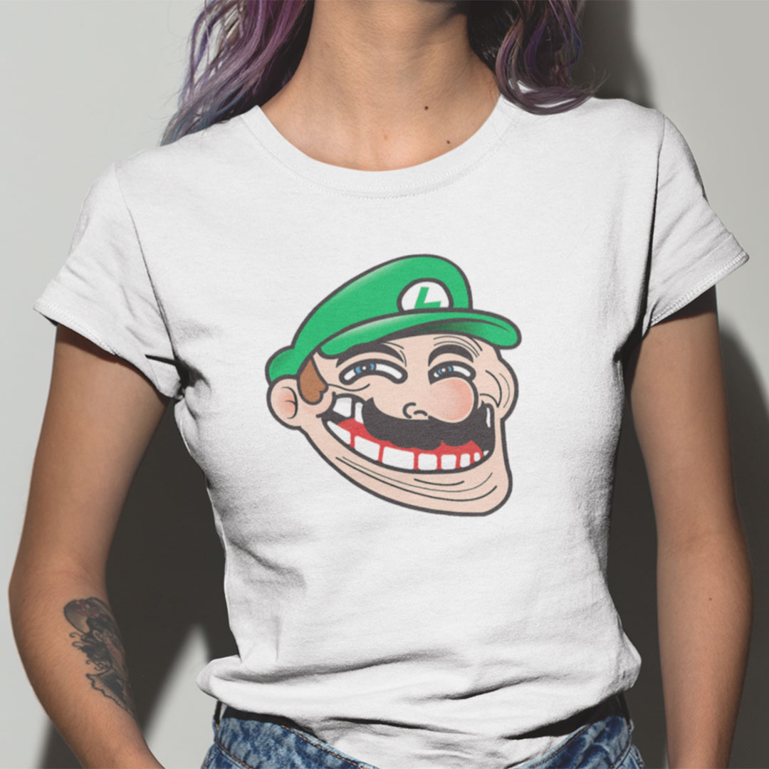 Funny Luigi Super Mario Shirt Luigi Meme