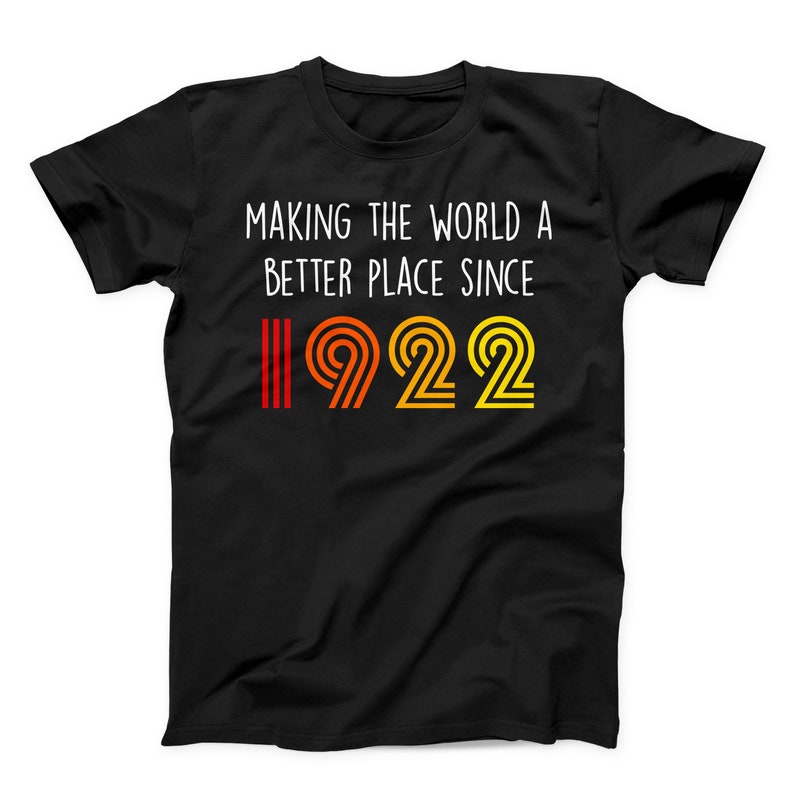 100th Birthday Shirt Better Place