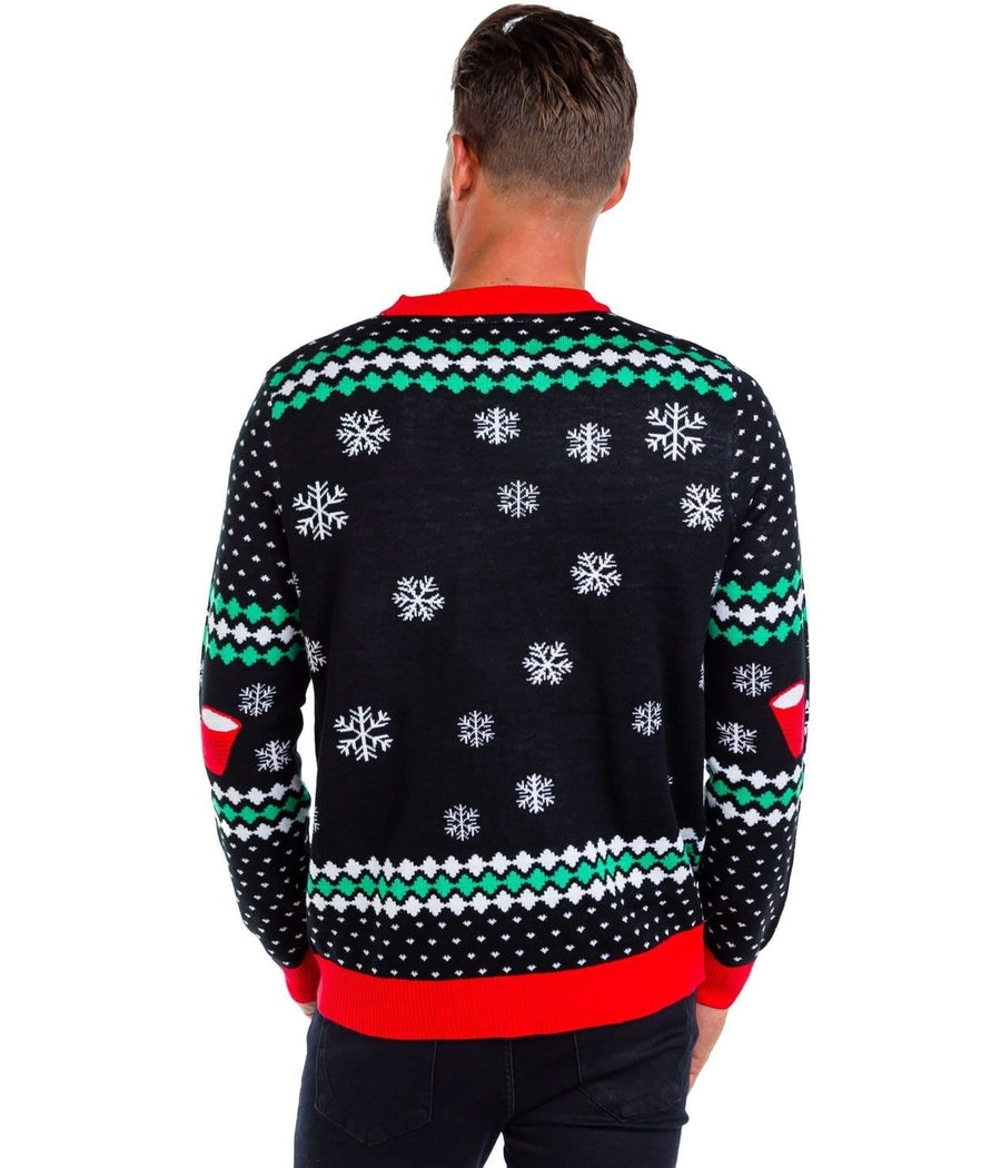 MEN'S CHEER PONG GAME UGLY CHRISTMAS SWEATER