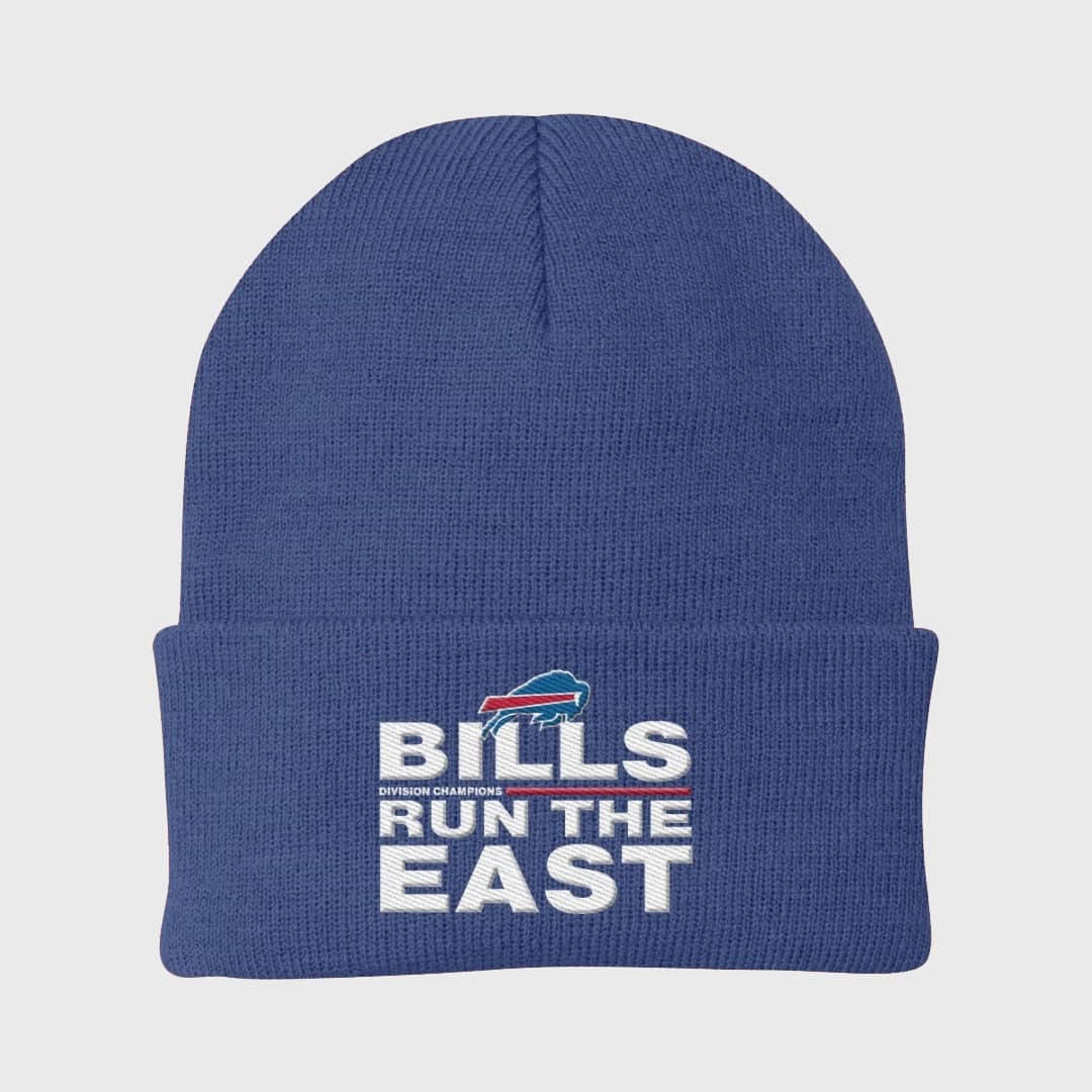Buffalo Bills Division Champs Beanie Bills Run The East