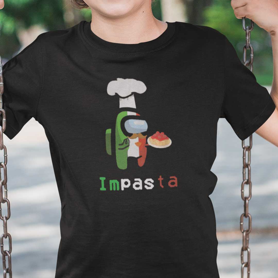 Among Us T Shirt Impasta Italian Among Us Players