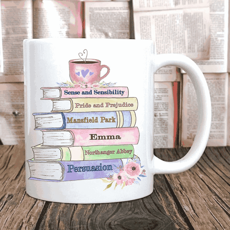 Jane Austen Mug Jane Austen Books