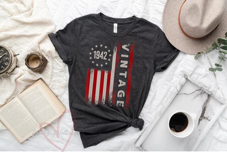 1942 Vintage Tee, 1942 Retro Shirt