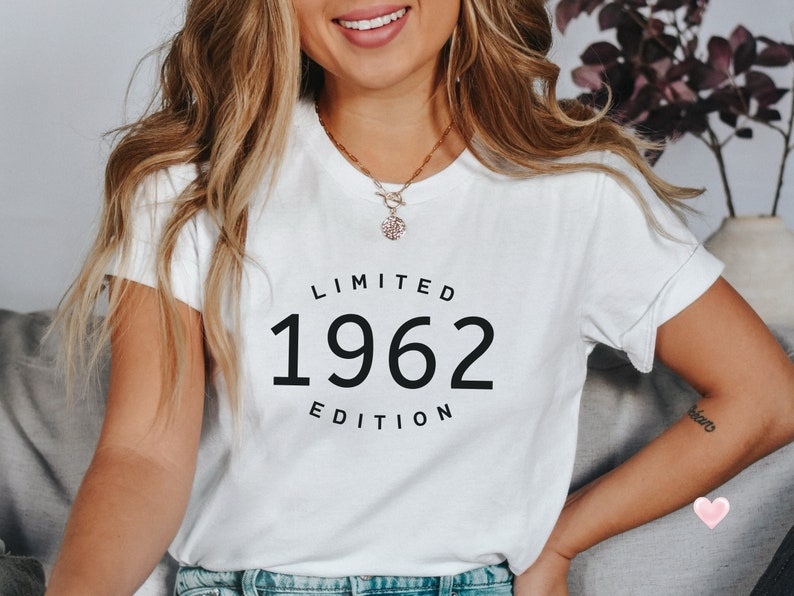 1962 Limited Edition Birthday Tshirt