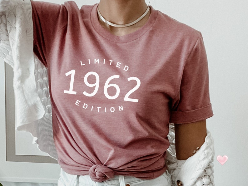 1962 Limited Edition Birthday Tshirt