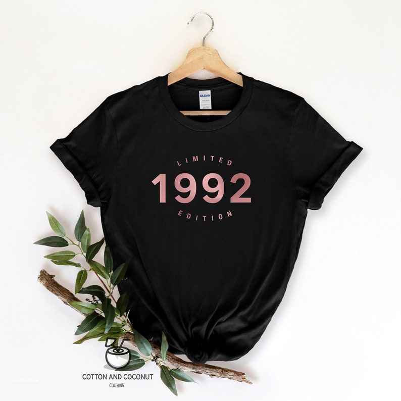 30th birthday gift shirt, Limited Edition 1992