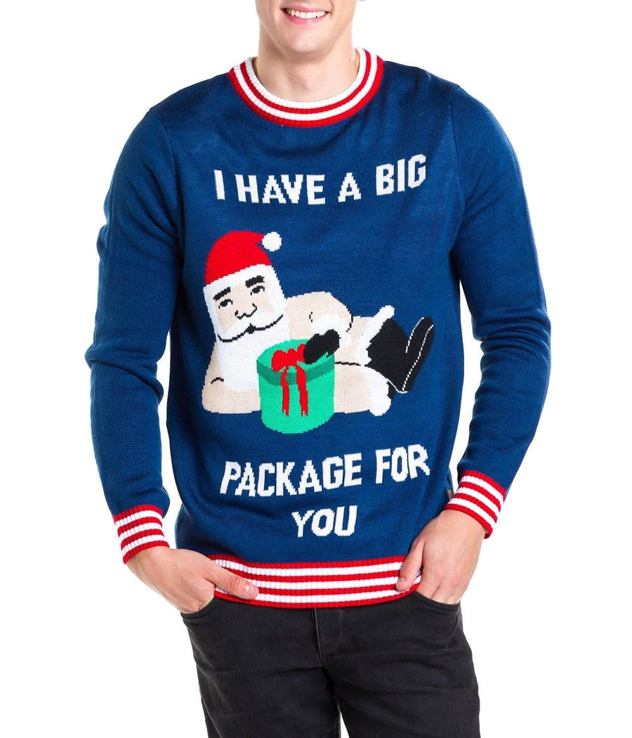 MEN'S BIG PACKAGE UGLY CHRISTMAS SWEATER