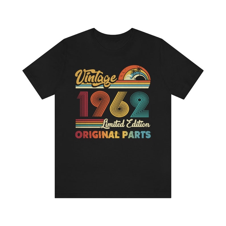 60th Birthday Gift Shirt, Vintage 1962