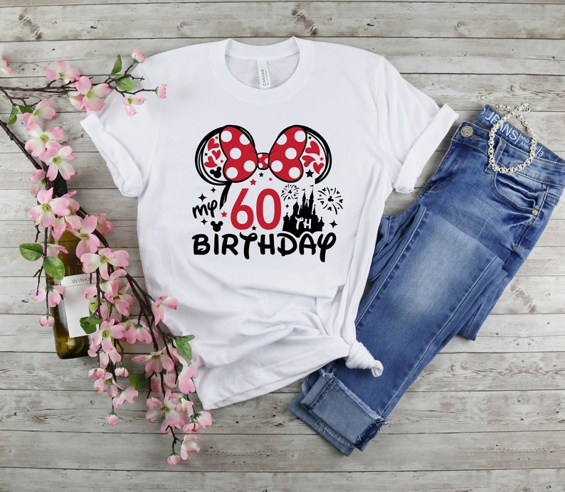 60th Birthday Shirt, Disney Birthday Squad