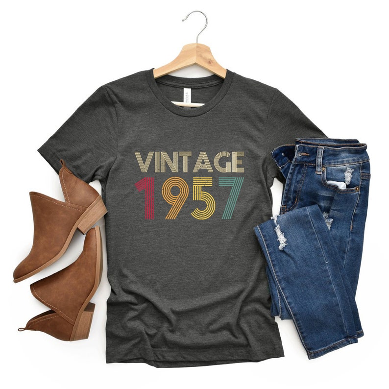 65th Birthday Shirt, Vintage 1957 Shirt