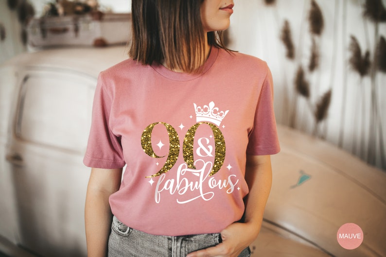 90 and Fabulous T-shirt Sparkle