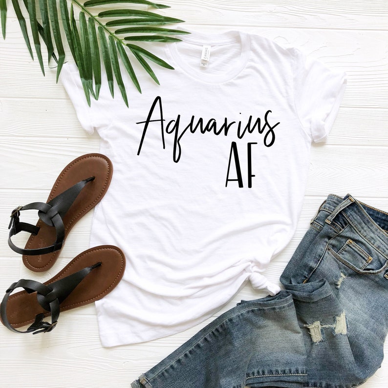 Aquarius AF Shirt, Aquarius Zodiac