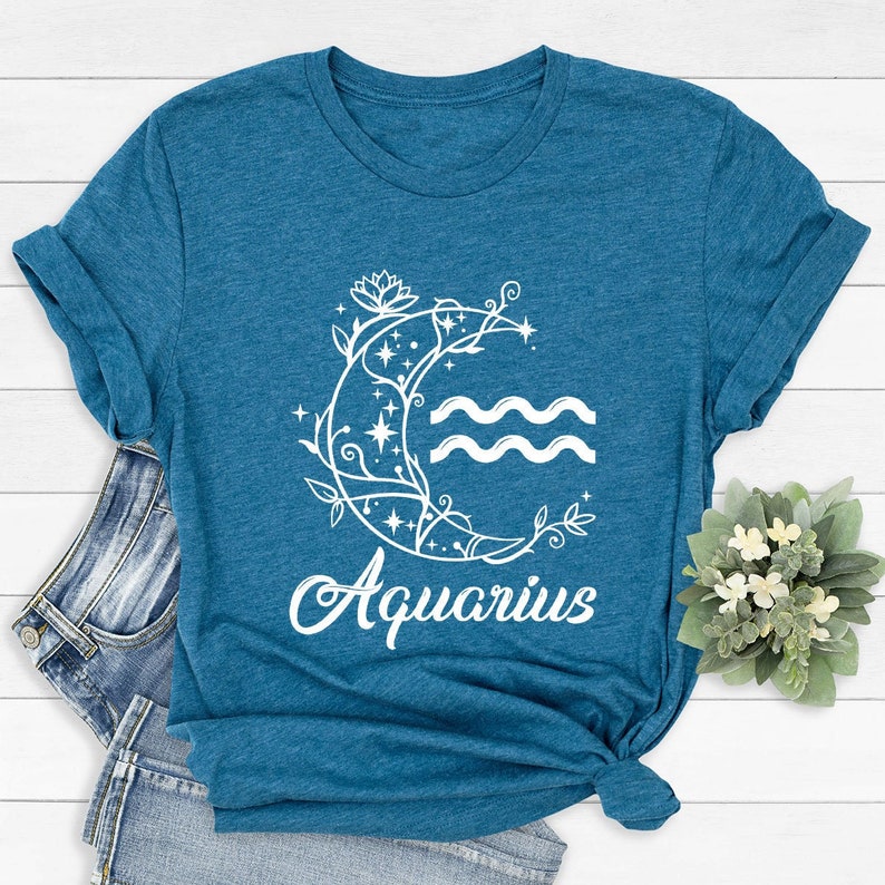 Aquarius Symbol, Shirts For Women