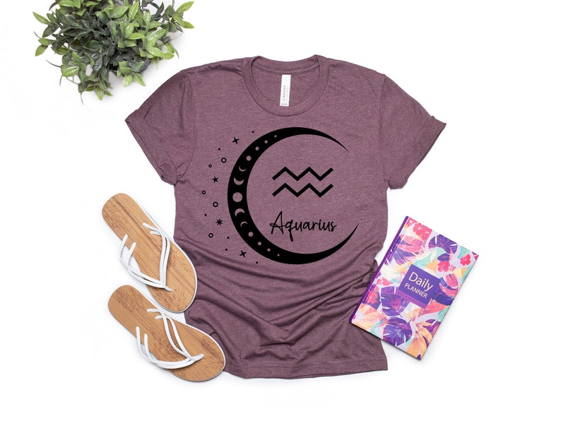 Aquarius T Shirt, Aquarius Zodiac